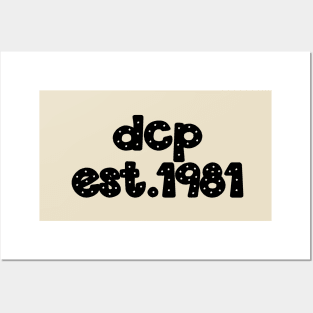 dcp est. 1981 Posters and Art